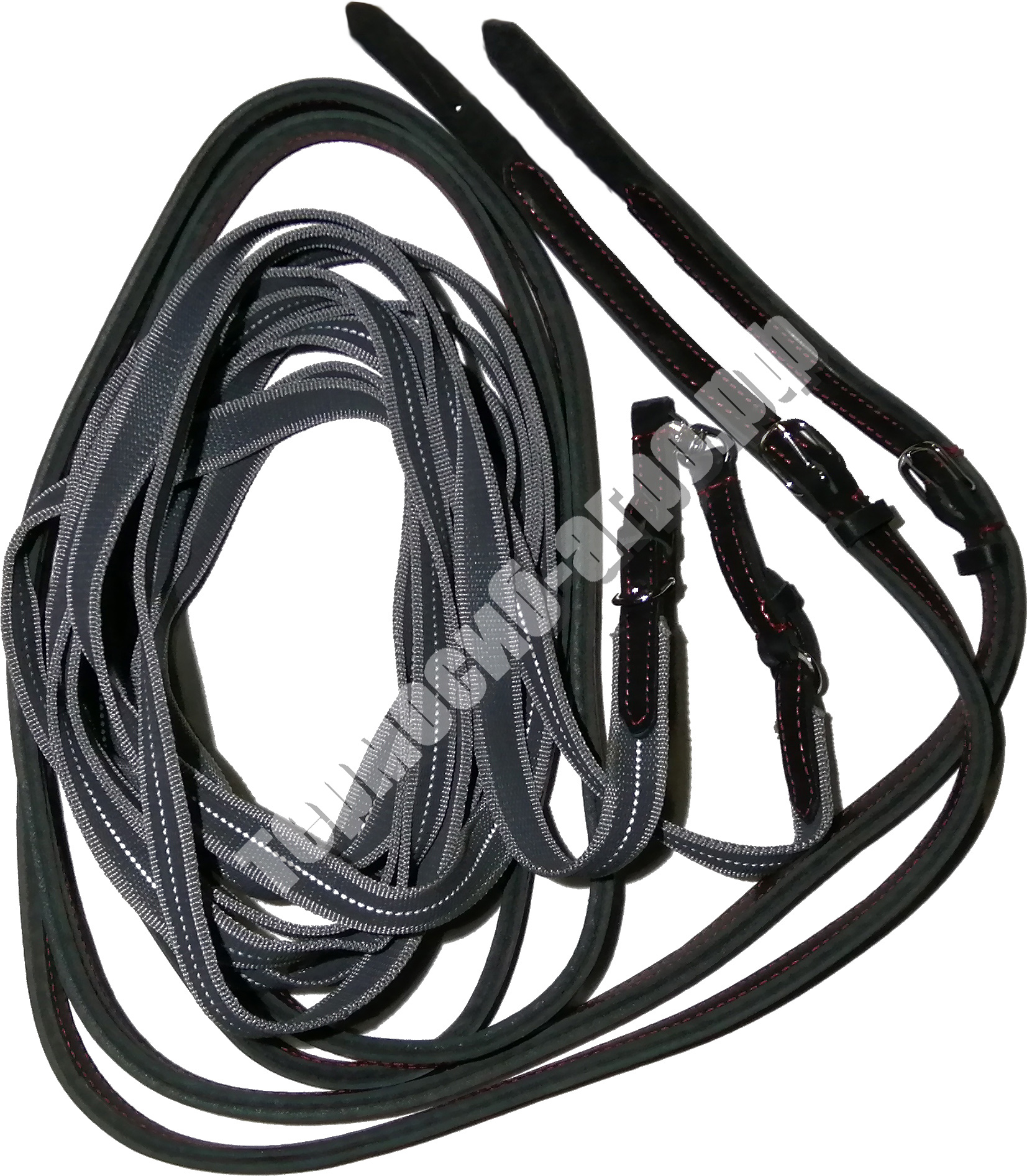 Вожжи с латексом 10 м.